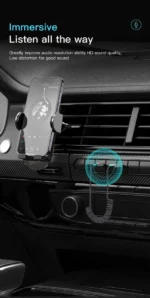 دانگل بلوتوث صوتی TOTU Bluetooth 5.0 Audio Adapter مدل AD-10 - Image 3
