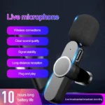 میکروفن یقه ای بی سیم مدل K9 royal Type-C بسته 2 عددی - Image 6