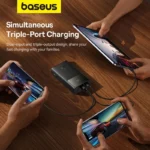 پاوربانک 30 وات بیسوس مدل Star-Lord Digital Display Fast Charging ظرفیت 10000 میلی آمپر ساعت - Image 5