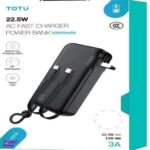 پاوربانک توتو مدل PB-1012 ظرفیت 10000 میلی آمپر ساعت - Image 3