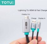 کابل تبدیل TOTU 4K UHD | کابل HDMI به Lightning - Image 3