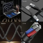 کابل شارژر USB-C to USB-C توتو (TOTU) مدل CB-6-CC-B 60w یک متری - Image 6