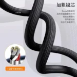 کابل شارژ سریع تایپ C به تایپ C توتو (TOTU) مدل CB-8-CC توان 100 وات طول 1.5 متر - Image 3