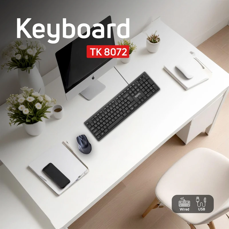 کیبورد-سیمدار-تسکو-مدل-tk-807