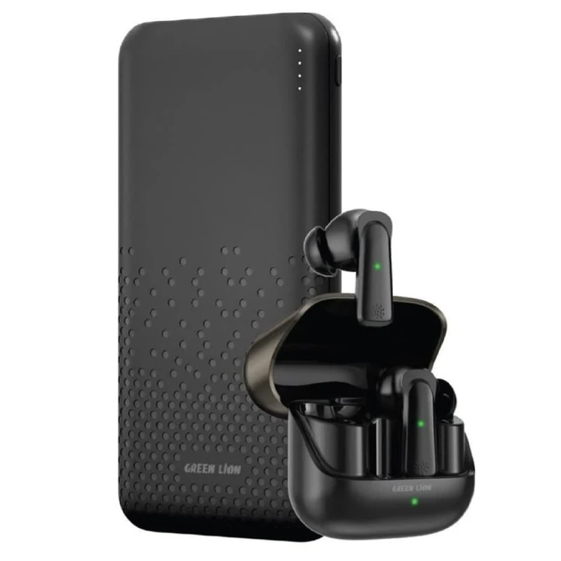 پاوربانک-و-هنزفری-گرین-لاین-مدل-romeearbuds